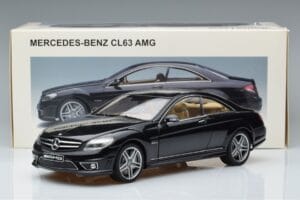 Mercedes CL63 AMG C216 Negru AUTOart 1:18 76169 Metal - imaginea 6 din 6