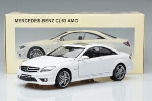 Mercedes CL63 AMG C216 Alb AUTOart 1:18 76167 Metal - imaginea 6 din 6