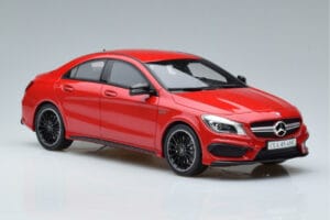 Mercedes CLA 45 AMG C117 Jupiter Roșu GT Spirit 1:18 GT031 Rășină - imaginea 4 din 6