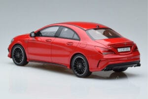 Mercedes CLA 45 AMG C117 Jupiter Roșu GT Spirit 1:18 GT031 Rășină - imaginea 5 din 6