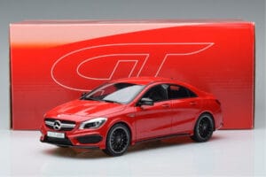 Mercedes CLA 45 AMG C117 Jupiter Roșu GT Spirit 1:18 GT031 Rășină - imaginea 6 din 6