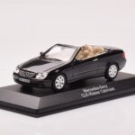 Mercedes CLK A209 Cabriolet Obsidian Negru Metalic Minichamps 1:43 - image 2 of 4