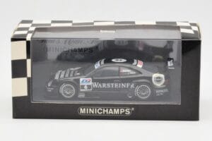 Mercedes CLK #6 M. Fässler Team AMG DTM 2000 Minichamps 1:43 4300003706 Metal - imaginea 4 din 4