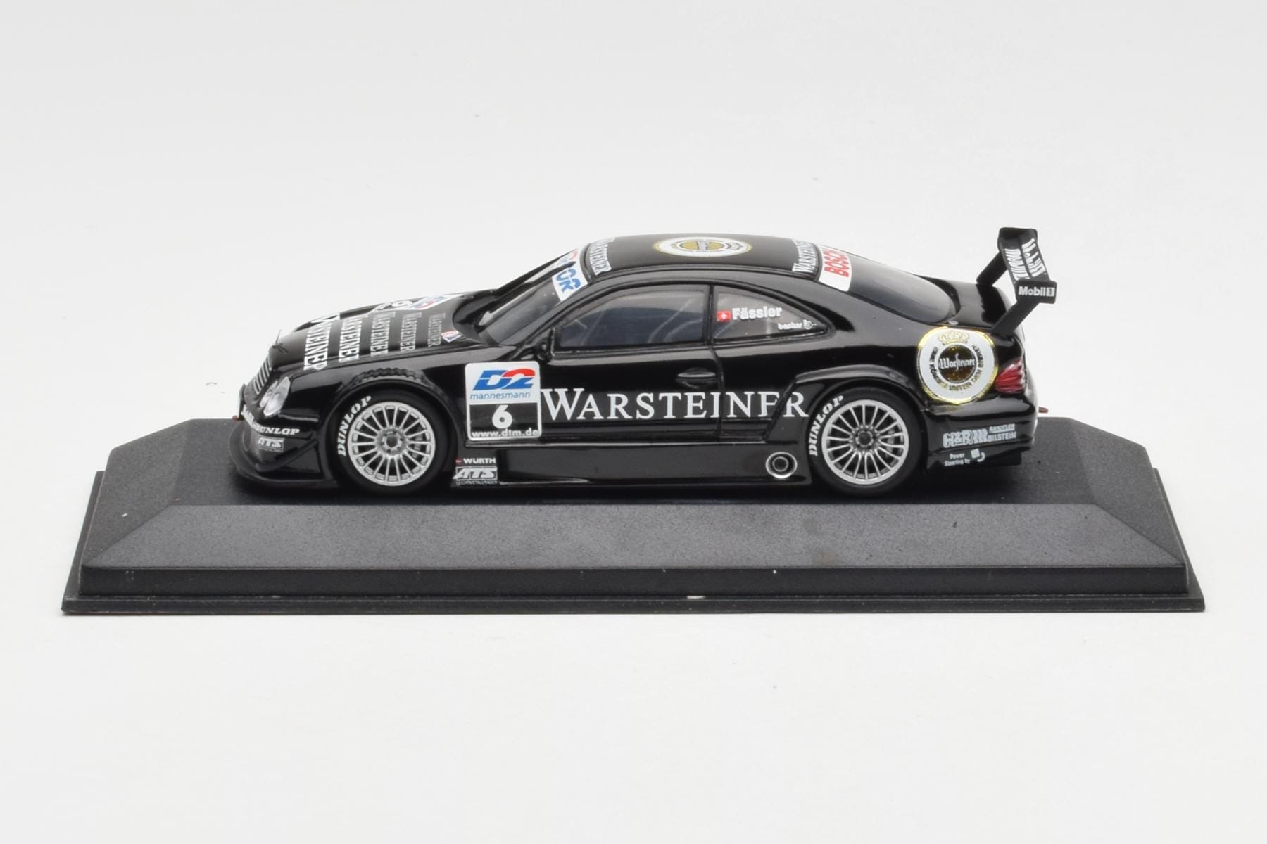 Mercedes CLK #6 M. Fässler Team AMG DTM 2000 Minichamps 1:43 4300003706 Metal