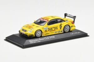 Mercedes CLK #20 Team Rosberg J. Janis DTM 2004 Minichamps 1:43 400043320 Metal - imaginea 2 din 4