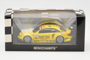 Mercedes CLK #20 Team Rosberg J. Janis DTM 2004 Minichamps 1:43 400043320 Metal - imaginea 4 din 4