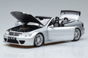 Mercedes CLK DTM AMG W209 Cabriolet Argintiu Kyosho 1:18 B66962272 Metal - imaginea 2 din 8