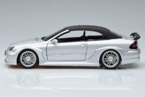 Mercedes CLK DTM AMG W209 Cabriolet Argintiu Kyosho 1:18 B66962272 Metal - imaginea 4 din 8