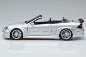 Mercedes CLK DTM AMG W209 Cabriolet Argintiu Kyosho 1:18 B66962272 Metal - imaginea 5 din 8