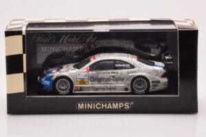 Mercedes CLK DTM Team Original Teile #12 P. Dumbreck DTM 2001 Minichamps 1:43 400023112 Metal - imaginea 4 din 4