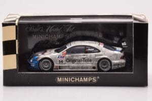 Mercedes CLK DTM Team Persson #14 Jaeger DTM 2001 Minichamps 1:43 400013714 Metal - imaginea 4 din 4