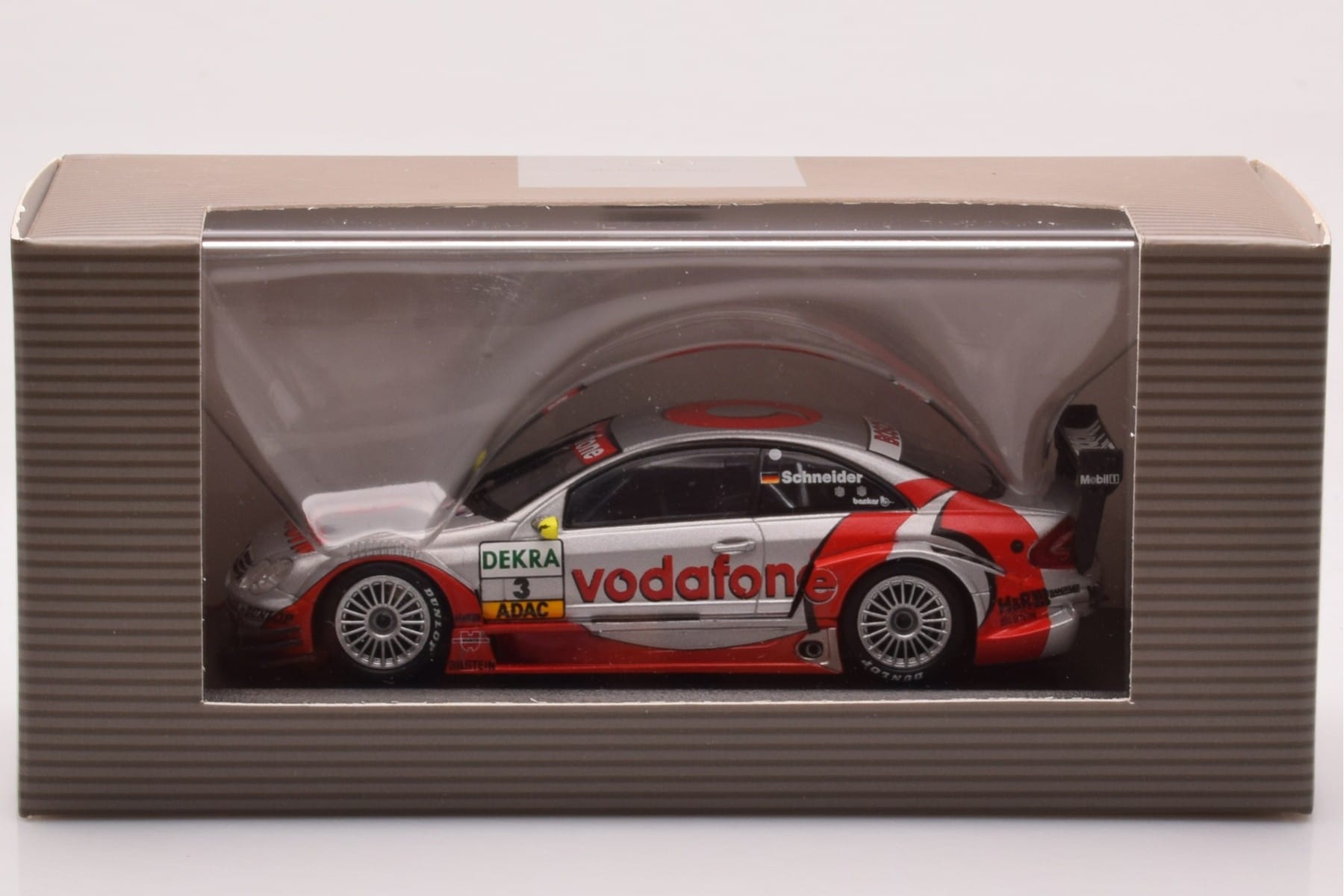 Mercedes CLK-DTM #3 B. Schneider Vodafone DTM 2003 Minichamps 1:43 B66961982 Metal - imaginea 4 din 4