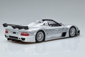 Mercedes CLK GTR Roadster Argintiu GT Spirit 1:18 GT155 Rășină - imaginea 2 din 6