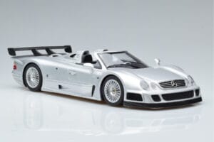 Mercedes CLK GTR Roadster Argintiu GT Spirit 1:18 GT155 Rășină - imaginea 4 din 6