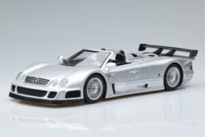Mercedes CLK GTR Roadster Argintiu GT Spirit 1:18 GT155 Rășină