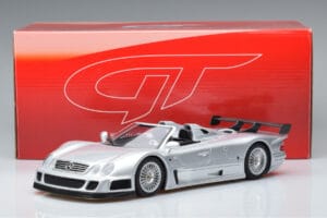 Mercedes CLK GTR Roadster Argintiu GT Spirit 1:18 GT155 Rășină - imaginea 6 din 6