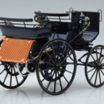 Mercedes Daimler Motorkutsche Albastru Închis Norev 1:18 - image 2 of 6