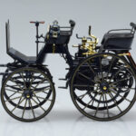 Mercedes Daimler Motorkutsche Albastru Închis Norev 1:18 - image 3 of 6