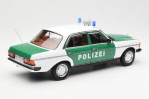 Mercedes E-Class W123 Polizei Norev 1:18 B66040676 Metal - imaginea 3 din 8