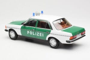 Mercedes E-Class W123 Polizei Norev 1:18 B66040676 Metal - imaginea 7 din 8