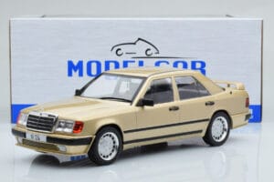 Mercedes E-Class W124 Tuning Bej MCG 1:18 MCG18342 Metal - imaginea 6 din 6