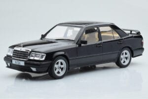 Mercedes E-Class W124 Tuning Negru MCG 1:18