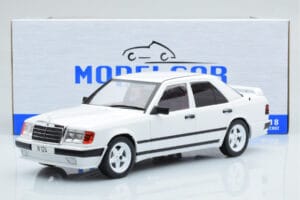 Mercedes E-Class W124 Tuning Alb MCG 1:18 MCG18343 Metal - imaginea 6 din 6
