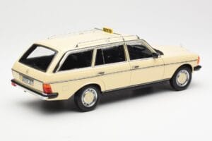 Mercedes 230T W123 T-Model Taxi Norev 1:18 183731 Metal - imaginea 3 din 8