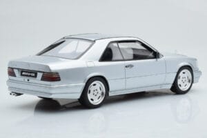 Mercedes E36 AMG C124 Coupe Argintiu Otto 1:18 OT731 Rășină - imaginea 2 din 6