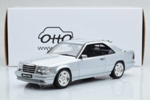 Mercedes E36 AMG C124 Coupe Argintiu Otto 1:18 OT731 Rășină - imaginea 6 din 6