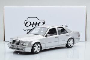 Mercedes E500 W124 Argintiu Otto 1:18 OT623 Rășină - imaginea 6 din 6