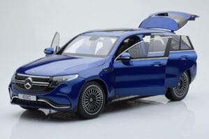 Mercedes EQC 400 Brilliant Albastru NZG 1:18 B66963757 Metal - imaginea 2 din 8