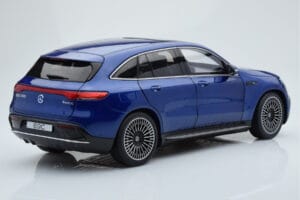 Mercedes EQC 400 Brilliant Albastru NZG 1:18 B66963757 Metal - imaginea 3 din 8