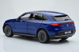 Mercedes EQC 400 Brilliant Albastru NZG 1:18 B66963757 Metal - imaginea 5 din 8