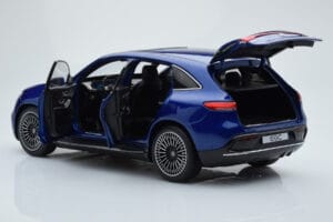 Mercedes EQC 400 Brilliant Albastru NZG 1:18 B66963757 Metal - imaginea 7 din 8