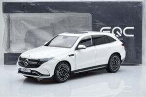 Mercedes EQC 400 Diamond Alb NZG 1:18 B66963756 Metal - imaginea 8 din 8