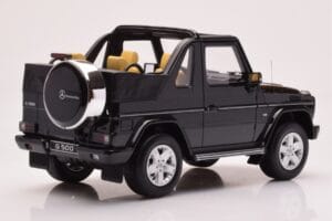 Mercedes G500 W463 Cabriolet Obsidian Negru Otto 1:18 OT1040 Rășină - imaginea 2 din 6