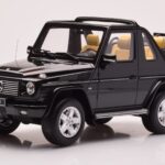Mercedes G500 W463 Cabriolet Obsidian Negru Otto 1:18