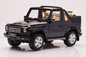 Mercedes G500 W463 Cabriolet Obsidian Negru Otto 1:18 OT1040