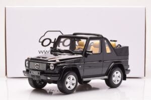 Mercedes G500 W463 Cabriolet Obsidian Negru Otto 1:18 OT1040 Rășină - imaginea 6 din 6