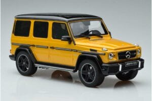 Mercedes AMG G63 W463 Crazy Color Solar Beam Ediție Dealer GT Spirit 1:18 B66961012 Rășină - imaginea 4 din 6