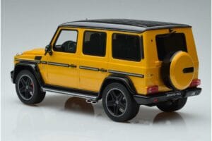 Mercedes AMG G63 W463 Crazy Color Solar Beam Ediție Dealer GT Spirit 1:18 B66961012 Rășină - imaginea 5 din 6