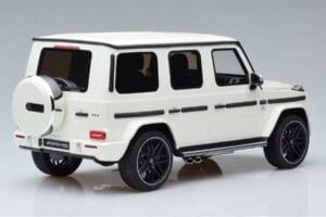 Mercedes AMG G63 W463 Alb GT Spirit 1:18 KJ038 Metal - imaginea 2 din 6