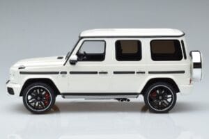 Mercedes AMG G63 W463 Alb GT Spirit 1:18 KJ038 Metal - imaginea 3 din 6