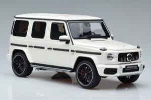 Mercedes AMG G63 W463 Alb GT Spirit 1:18 KJ038 Metal - imaginea 4 din 6