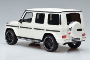 Mercedes AMG G63 W463 Alb GT Spirit 1:18 KJ038 Metal - imaginea 5 din 6