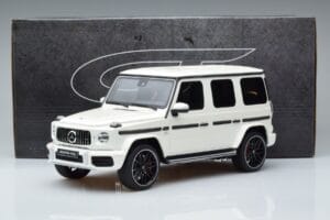 Mercedes AMG G63 W463 Alb GT Spirit 1:18 KJ038 Metal - imaginea 6 din 6