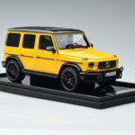 Mercedes AMG G63 W463 Galben MotorHelix 1:18 MH018 Y Rășină - image 4 of 7