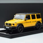 Mercedes AMG G63 W463 Galben MotorHelix 1:18 MH018 Y Rășină - image 7 of 7