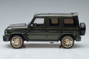 Mercedes G63 Brabus 700 Widestar W463 Verde GT Spirit 1:18 GT274 Rășină - imaginea 3 din 6